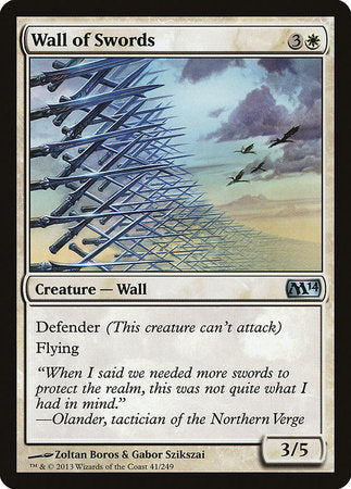 Wall of Swords [Magic 2014] | Event Horizon Hobbies CA