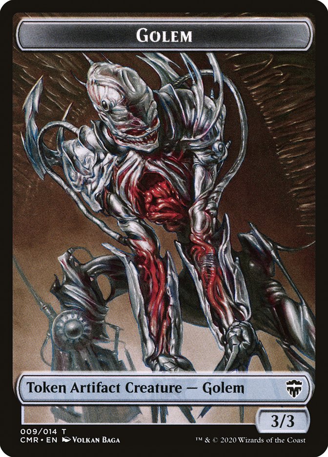 Dragon // Golem Token [Commander Legends Tokens] | Event Horizon Hobbies CA