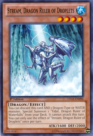 Stream, Dragon Ruler of Droplets [LTGY-EN096] Common | Event Horizon Hobbies CA