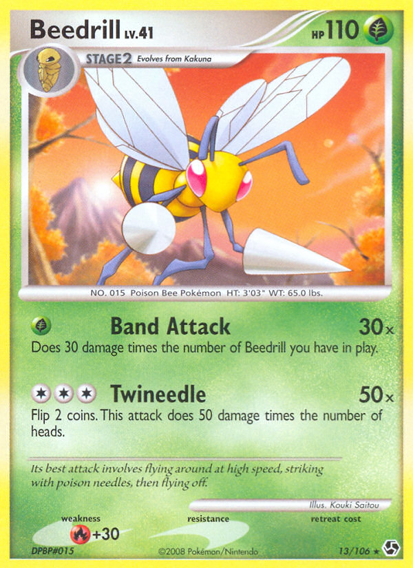 Beedrill (13/106) [Diamond & Pearl: Great Encounters] | Event Horizon Hobbies CA