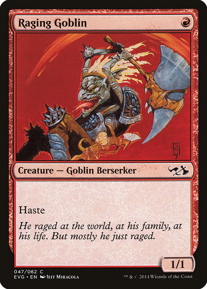 Raging Goblin (Elves vs. Goblins) [Duel Decks Anthology] | Event Horizon Hobbies CA