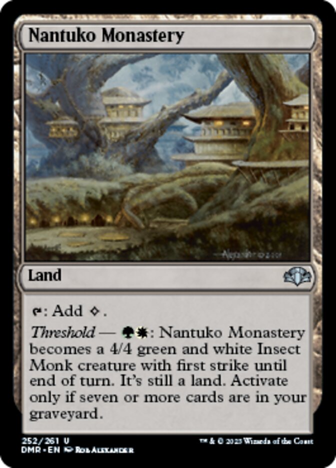 Nantuko Monastery [Dominaria Remastered] | Event Horizon Hobbies CA