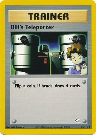 Bill's Teleporter (91/111) [Neo Genesis Unlimited] | Event Horizon Hobbies CA