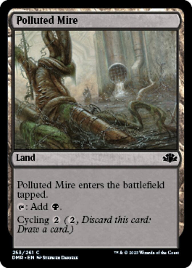 Polluted Mire [Dominaria Remastered] | Event Horizon Hobbies CA