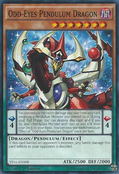 Odd-Eyes Pendulum Dragon [YS16-EN008] Common | Event Horizon Hobbies CA