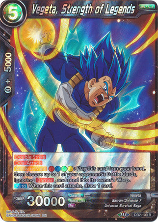 Vegeta, Strength of Legends (DB2-133) [Divine Multiverse] | Event Horizon Hobbies CA