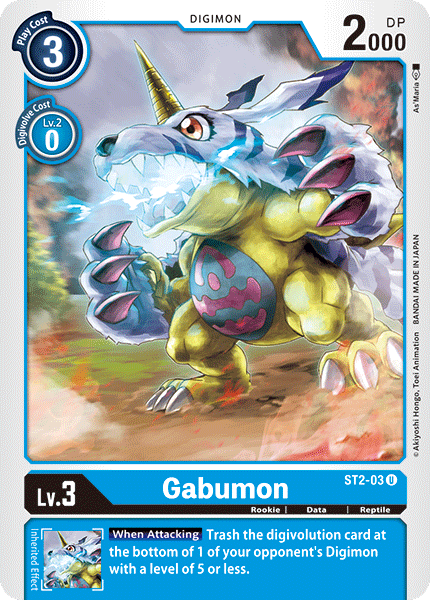 Gabumon [ST2-03] [Starter Deck: Cocytus Blue] | Event Horizon Hobbies CA