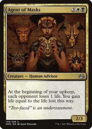 Agent of Masks [Modern Masters 2017] | Event Horizon Hobbies CA