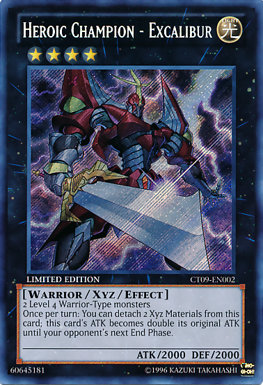 Heroic Champion - Excalibur [CT09-EN002] Secret Rare | Event Horizon Hobbies CA