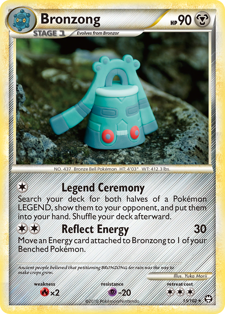 Bronzong (15/102) [HeartGold & SoulSilver: Triumphant] | Event Horizon Hobbies CA