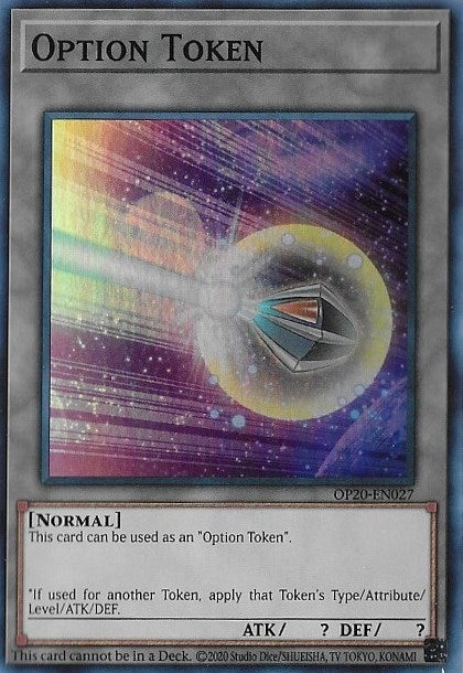 Option Token [OP20-EN027] Super Rare | Event Horizon Hobbies CA