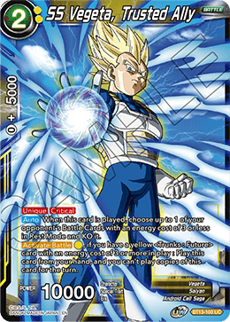 SS Vegeta, Trusted Ally (Uncommon) (BT13-100) [Supreme Rivalry] | Event Horizon Hobbies CA