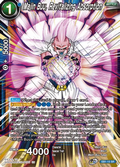 Majin Buu, Revitalizing Absorption (EB1-15) [Battle Evolution Booster] | Event Horizon Hobbies CA