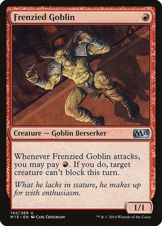 Frenzied Goblin [Magic 2015] | Event Horizon Hobbies CA