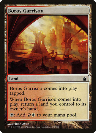 Boros Garrison [Ravnica: City of Guilds] | Event Horizon Hobbies CA