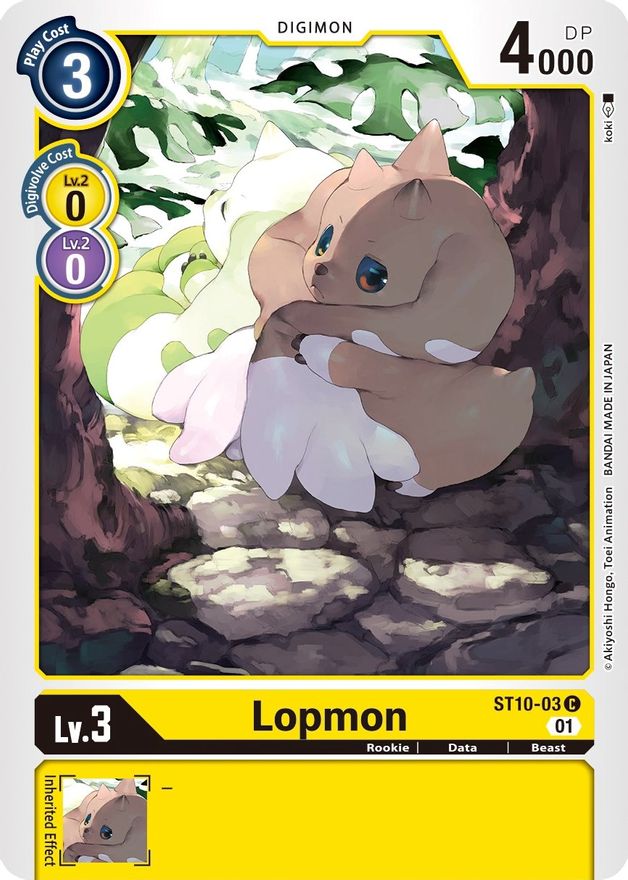 Lopmon [ST10-03] [Starter Deck: Parallel World Tactician] | Event Horizon Hobbies CA