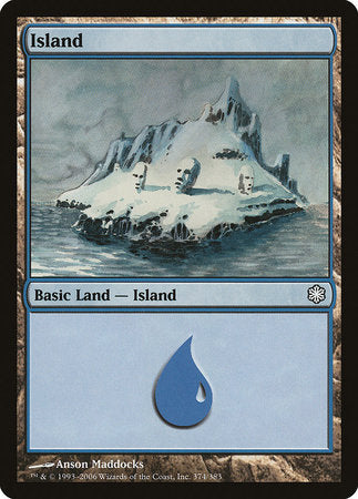 Island (374) [Coldsnap Theme Decks] | Event Horizon Hobbies CA