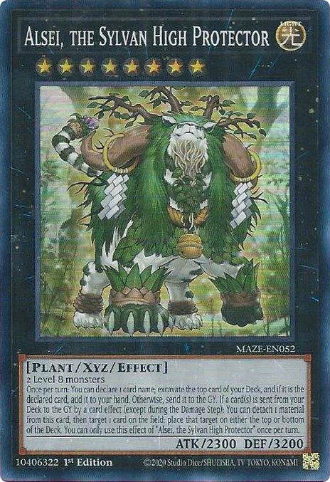 Alsei, the Sylvan High Protector [MAZE-EN052] Super Rare | Event Horizon Hobbies CA