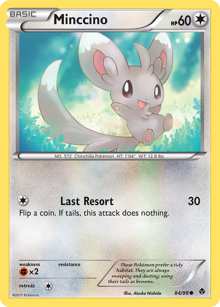 Minccino (84/98) [Black & White: Emerging Powers] | Event Horizon Hobbies CA