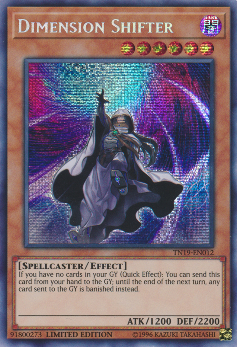 Dimension Shifter [TN19-EN012] Prismatic Secret Rare | Event Horizon Hobbies CA