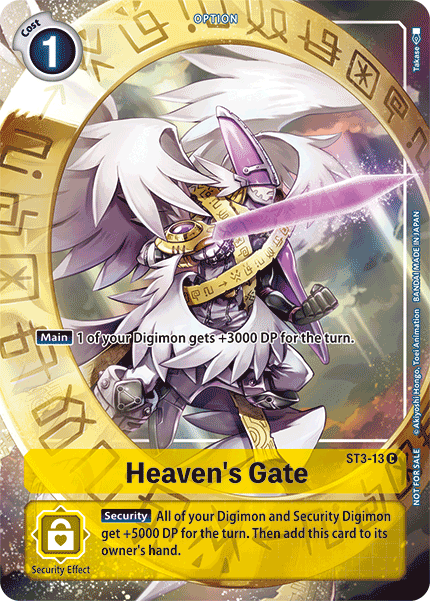 Heaven's Gate [ST3-13] (Tamer's Evolution Box) [Starter Deck: Heaven's Yellow Promos] | Event Horizon Hobbies CA