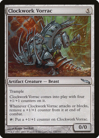 Clockwork Vorrac [Mirrodin] | Event Horizon Hobbies CA