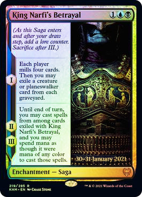 King Narfi's Betrayal [Kaldheim Prerelease Promos] | Event Horizon Hobbies CA