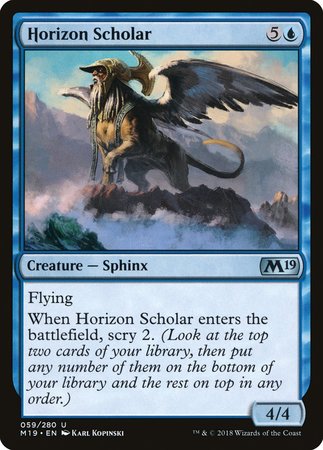 Horizon Scholar [Core Set 2019] | Event Horizon Hobbies CA