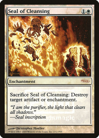 Seal of Cleansing [Friday Night Magic 2005] | Event Horizon Hobbies CA