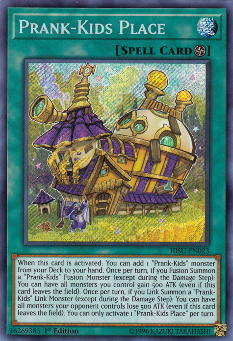 Prank-Kids Place [HISU-EN023] Secret Rare | Event Horizon Hobbies CA