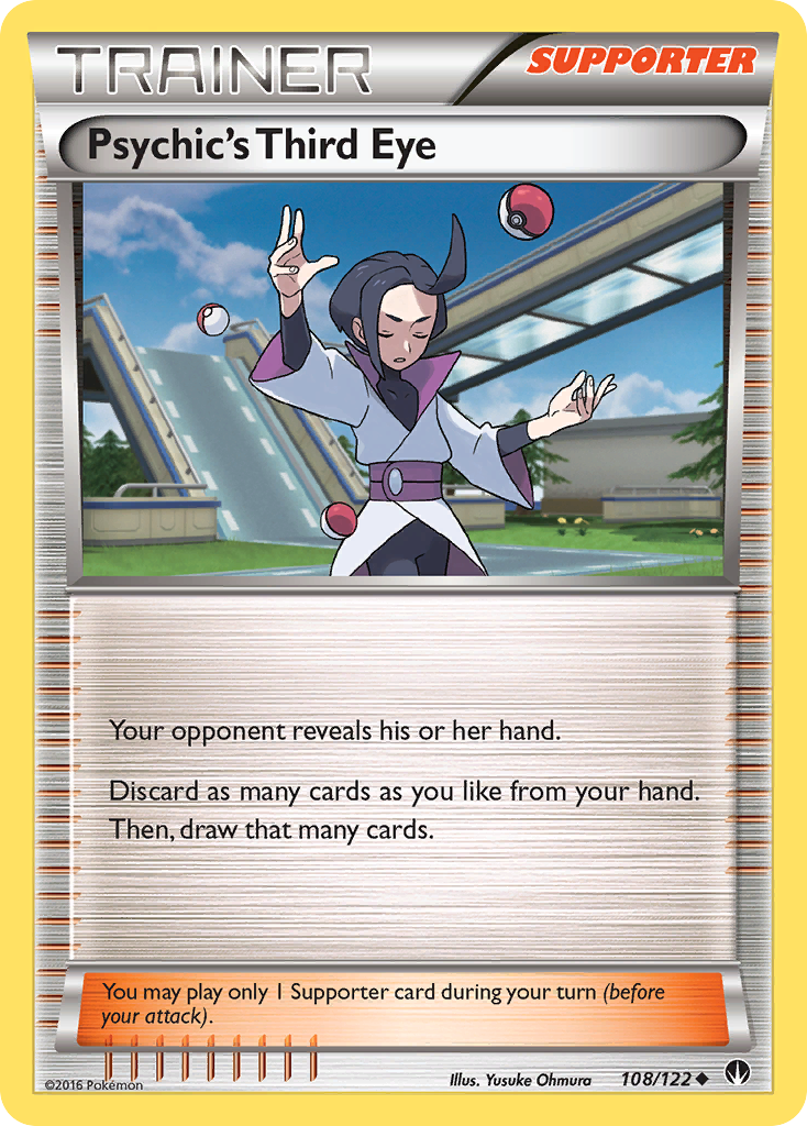 Psychic's Third Eye (108/122) [XY: BREAKpoint] | Event Horizon Hobbies CA