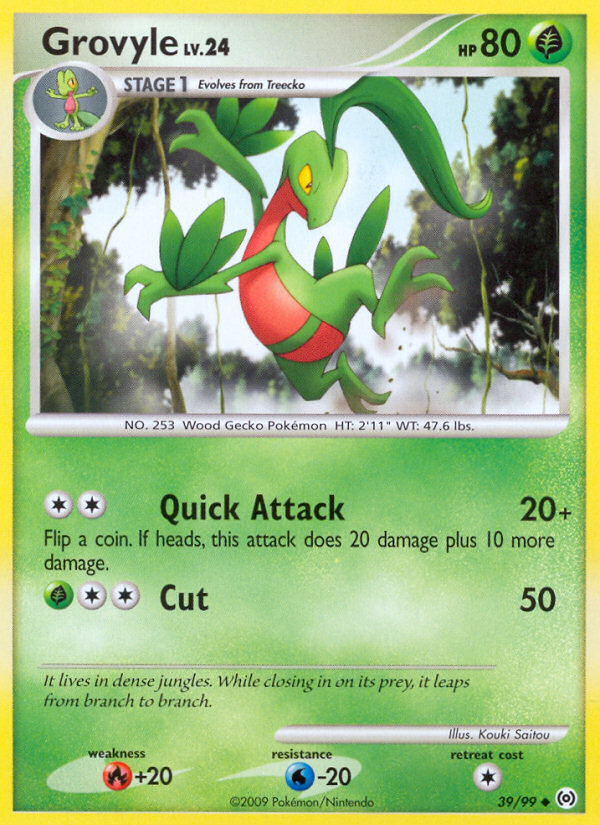 Grovyle (39/99) [Platinum: Arceus] | Event Horizon Hobbies CA