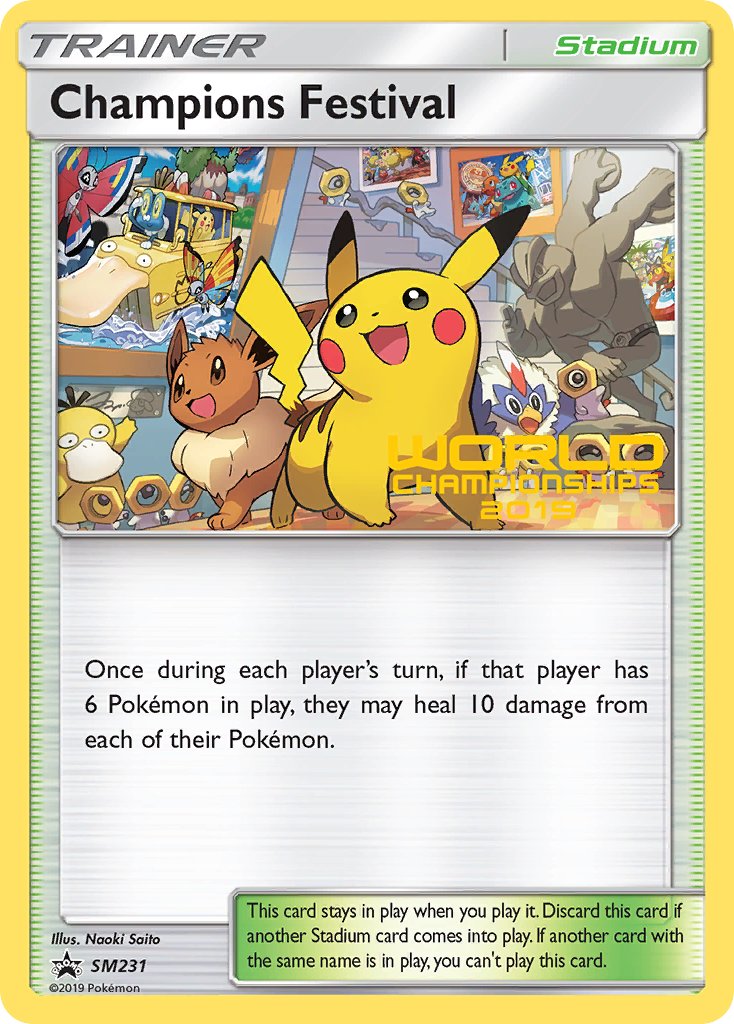 Champions Festival (SM231) (2019) [Sun & Moon: Black Star Promos] | Event Horizon Hobbies CA