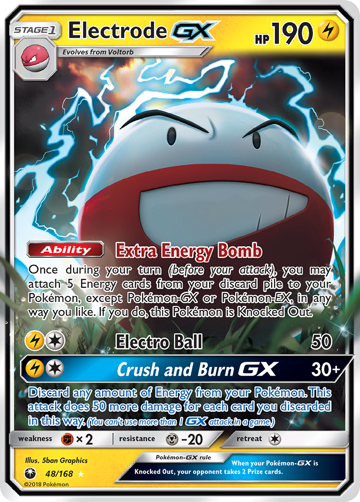 Electrode GX (48/168) [Sun & Moon: Celestial Storm] | Event Horizon Hobbies CA