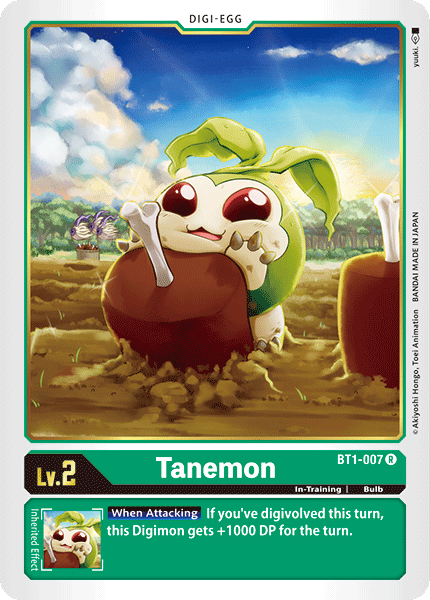 Tanemon [BT1-007] [Release Special Booster Ver.1.0] | Event Horizon Hobbies CA