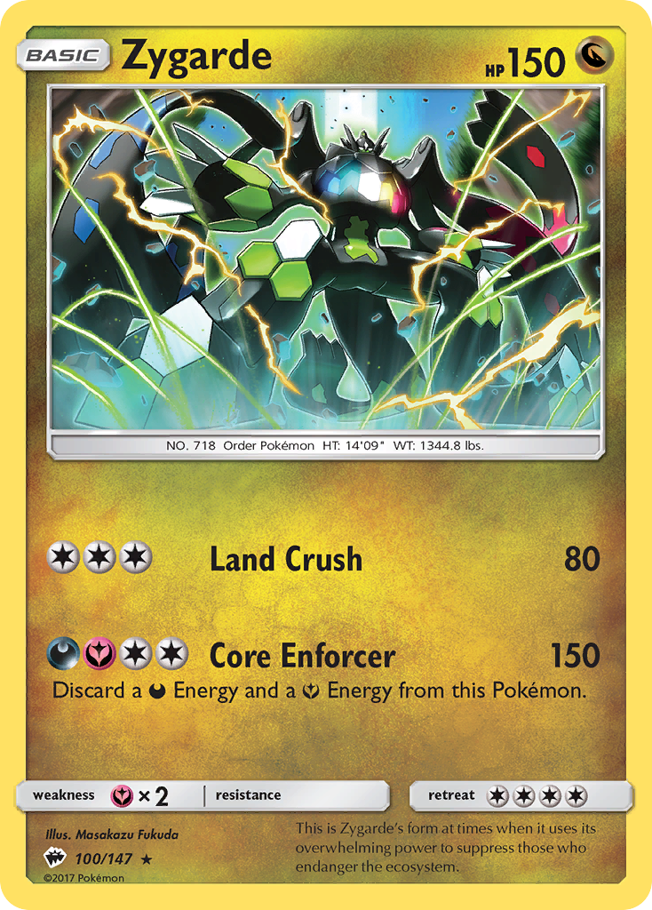 Zygarde (100/147) [Sun & Moon: Burning Shadows] | Event Horizon Hobbies CA