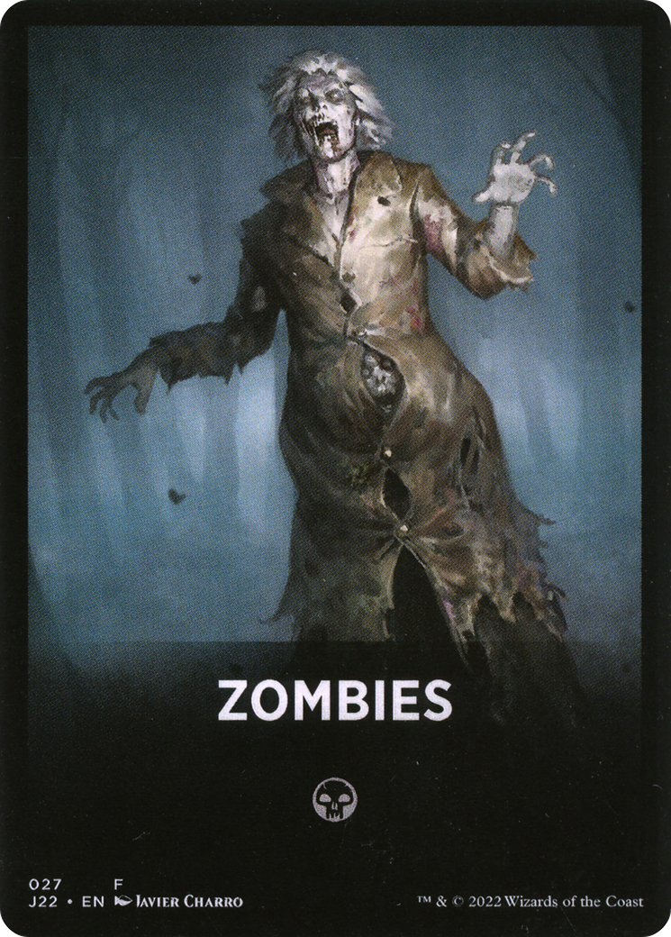 Zombies Theme Card [Jumpstart 2022 Front Cards] | Event Horizon Hobbies CA