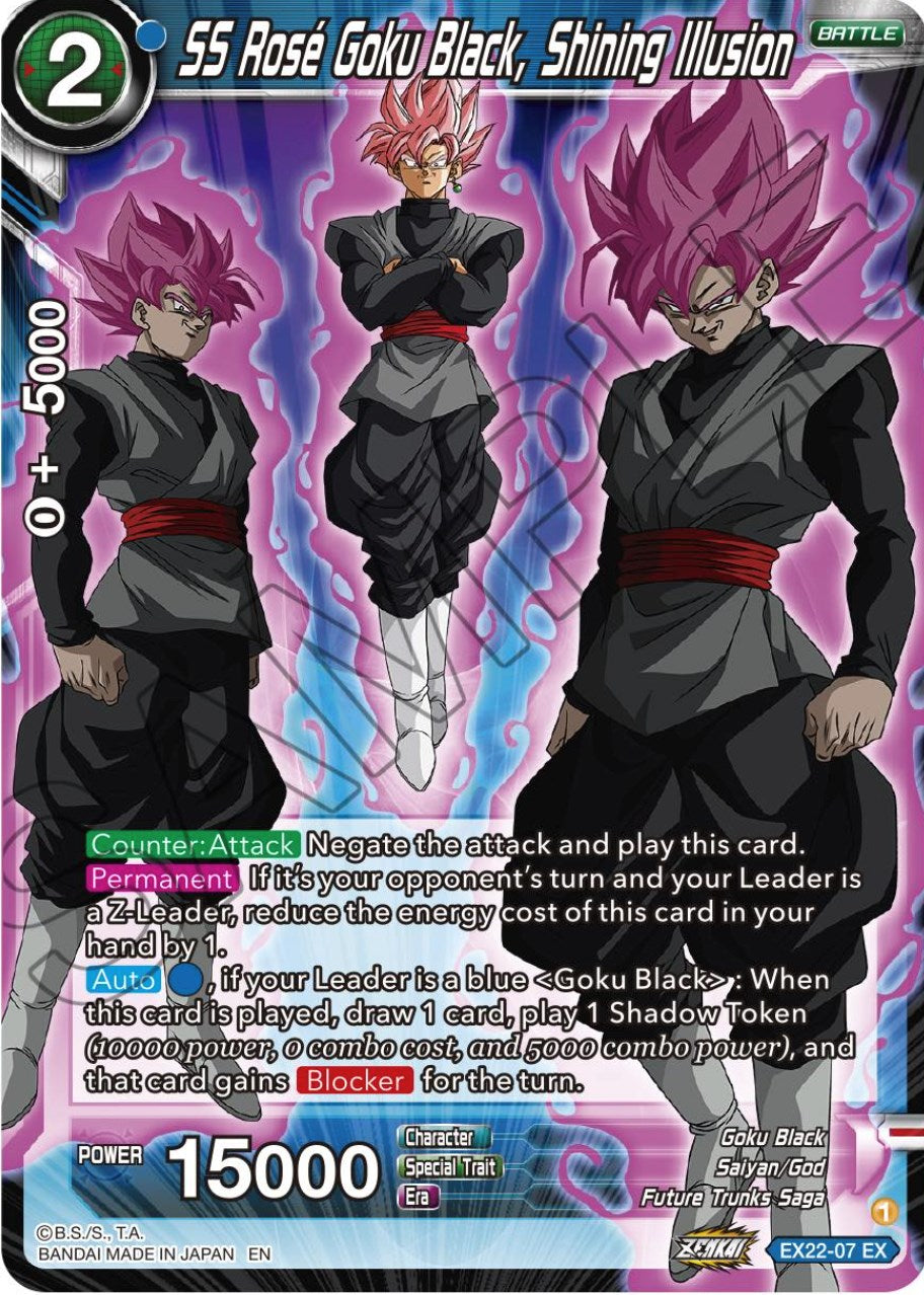 SS Rose Goku Black, Shining Illusion (EX22-07) [Ultimate Deck 2023] | Event Horizon Hobbies CA