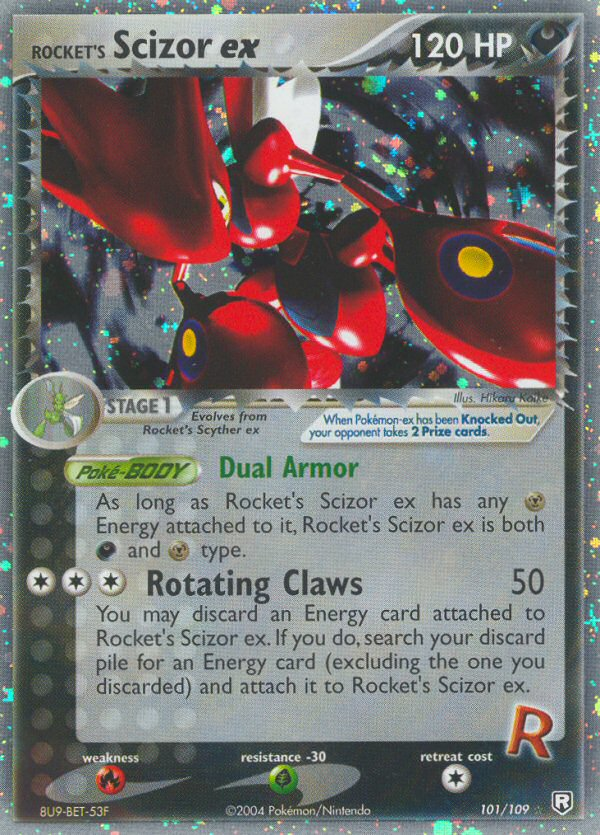 Rocket's Scizor ex (101/109) [EX: Team Rocket Returns] | Event Horizon Hobbies CA