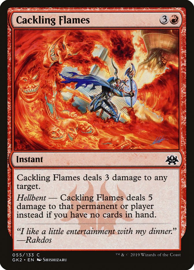 Cackling Flames [Ravnica Allegiance Guild Kit] | Event Horizon Hobbies CA