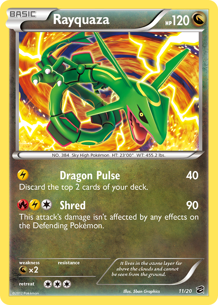 Rayquaza (11/20) [Black & White: Dragon Vault] | Event Horizon Hobbies CA