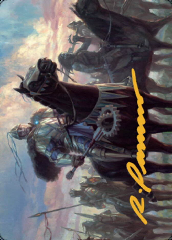 Shanid, Sleepers' Scourge Art Card (Gold-Stamped Signature) [Dominaria United Art Series] | Event Horizon Hobbies CA