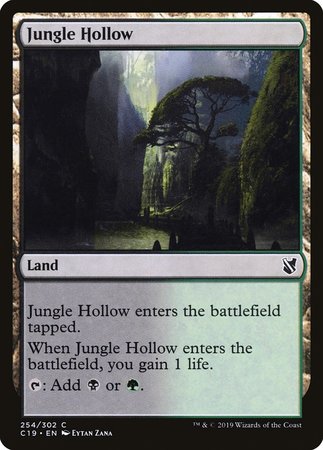 Jungle Hollow [Commander 2019] | Event Horizon Hobbies CA