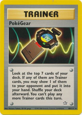 PokeGear (88/111) [Neo Genesis Unlimited] | Event Horizon Hobbies CA