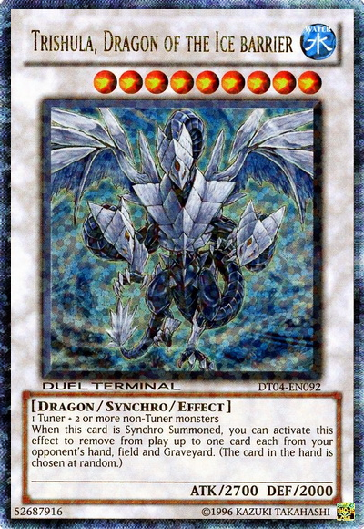 Trishula, Dragon of the Ice Barrier [DT04-EN092] Ultra Rare | Event Horizon Hobbies CA