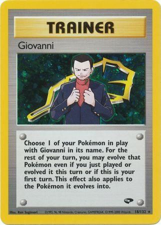 Giovanni (18/132) [Gym Challenge Unlimited] | Event Horizon Hobbies CA