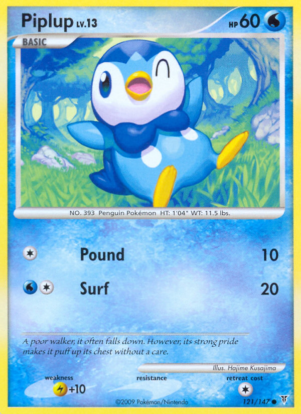 Piplup (121/147) [Platinum: Supreme Victors] | Event Horizon Hobbies CA