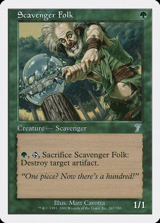 Scavenger Folk [Seventh Edition] | Event Horizon Hobbies CA