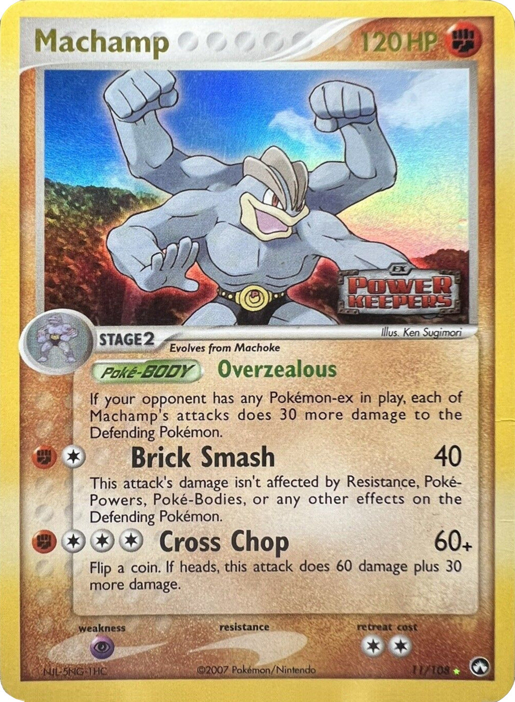 Machamp (11/108) (Stamped) [EX: Power Keepers] | Event Horizon Hobbies CA