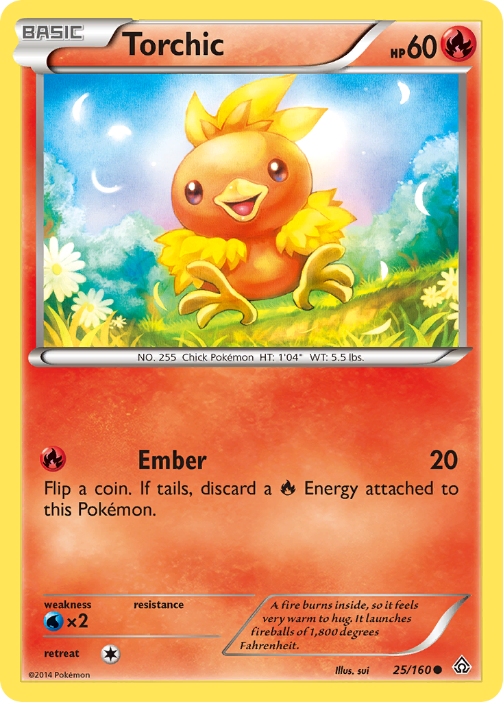 Torchic (25/160) [XY: Primal Clash] | Event Horizon Hobbies CA